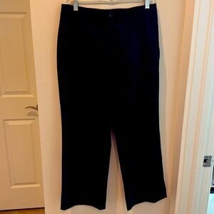 Rene Lazard Black Wool cuffed Pants size 36/Small